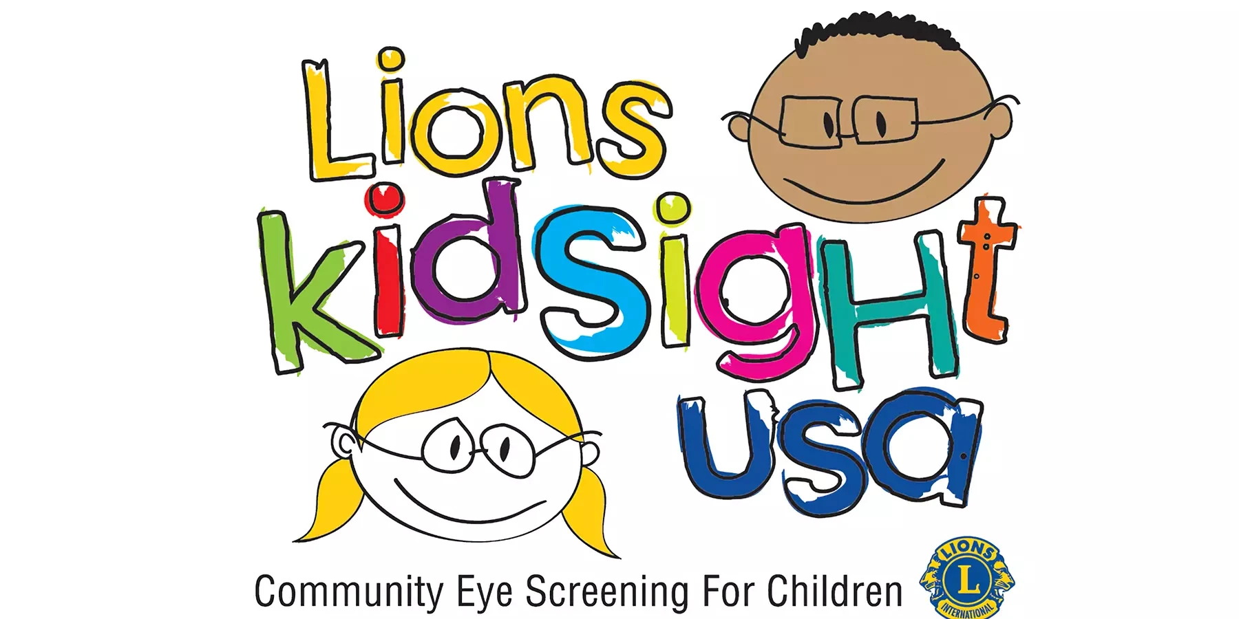 Lions Kidsight USA Logo